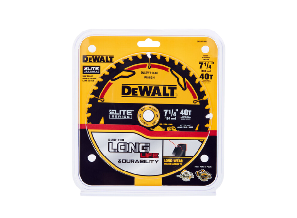 DISCO SIERRA ELITE DEWALT 7 1/4IN 40T CORTE MEDIO DeWalt