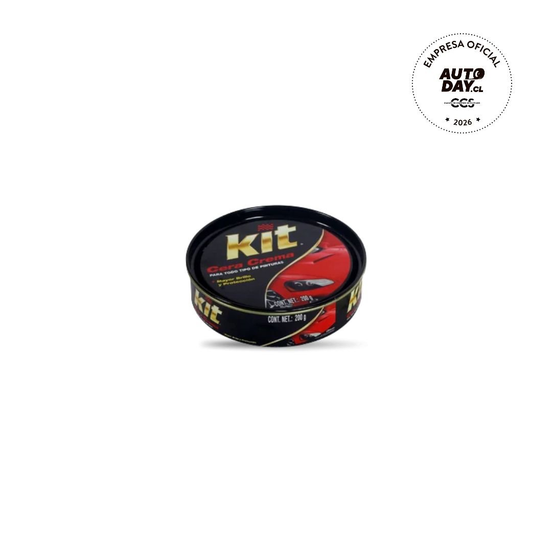 kit cera Crema 200gr para autos