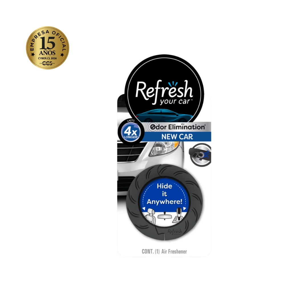 Aromatizante Gel Can 71g New Car Odor Eliminator