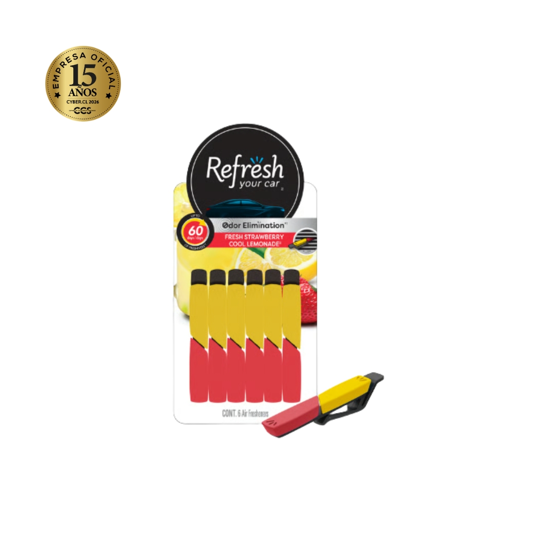 AROMATIZANTE RYC X6 FRESH STRAWBERRY/LEMONADE