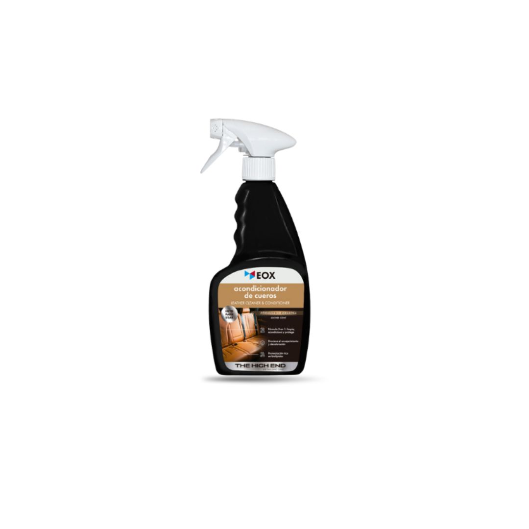 Acondicionador de cueros | Leather Cleanner &amp; Conditioner c/ Gatillo 470 ml Eox