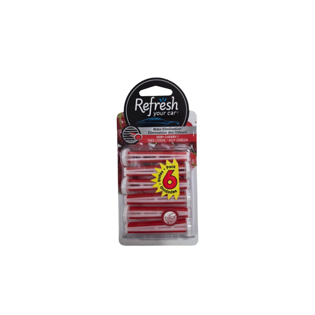 RYC PK X6 AROMATIZANTE VENT STICKS VERY CHERRY (446900)