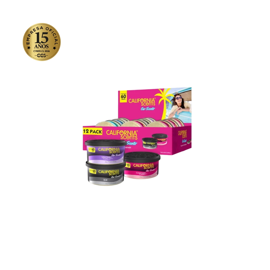 Aromatizante Car Scents 42g para autos