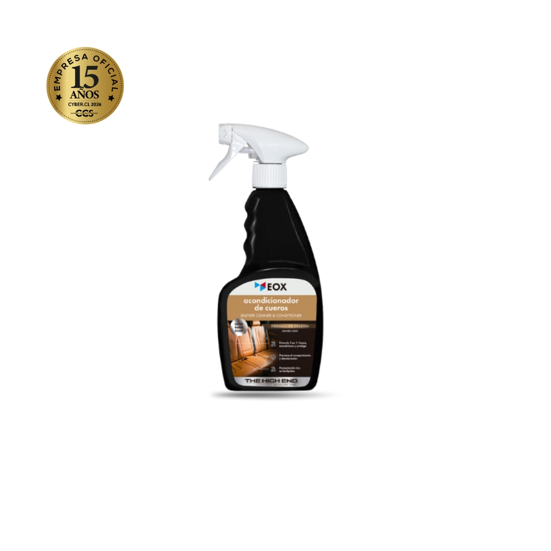 Acondicionador de cueros | Leather Cleanner &amp; Conditioner c/ Gatillo 470 ml Eox
