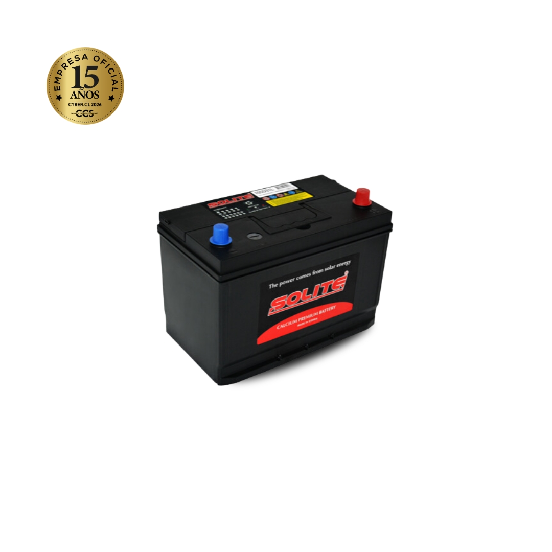 Solite 90 AH borne estándar +Der 750CCA