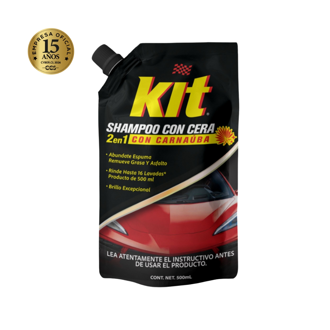 Shampoo con cera con Carnauba Kit