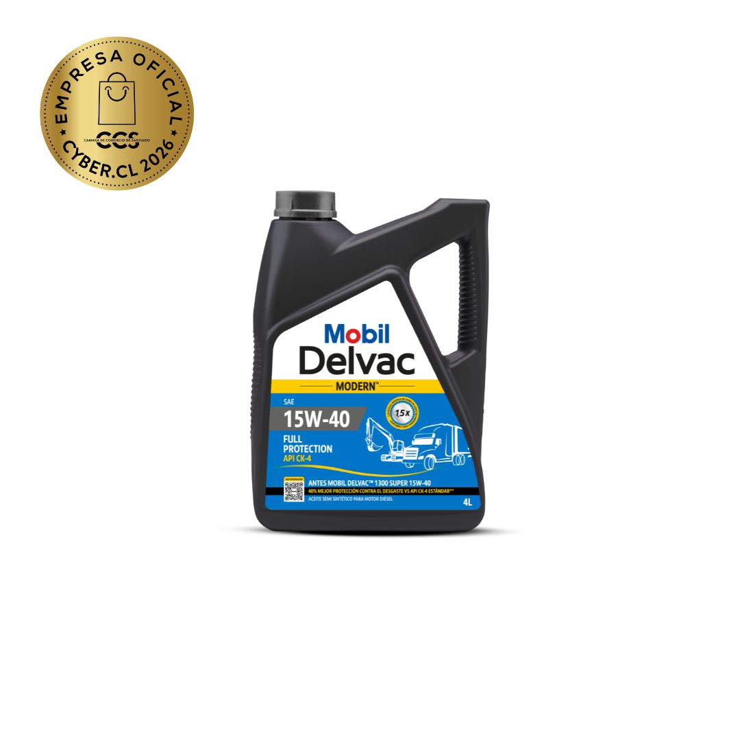 Mobil Delvac Modern 15W-40 Full Prot, 4L (ex Mobil Delvac 1300 Super 15W-40)