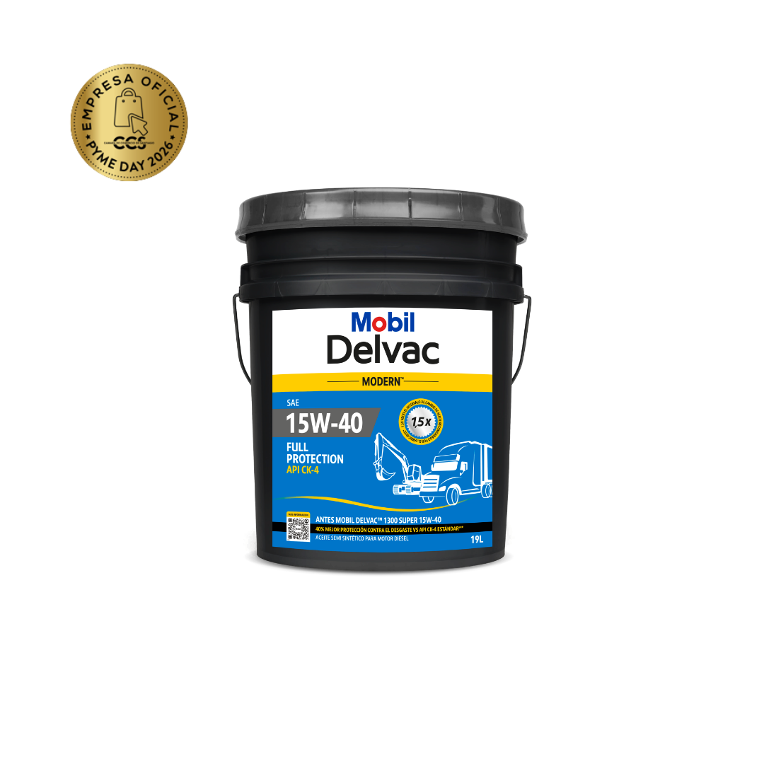 Mobil Delvac Modern 15W-40 Full Prot, 19 LT (ex Mobil Delvac 1300)