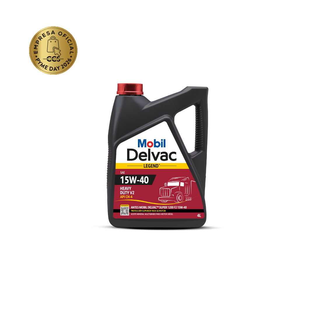 Mobil Delvac Legend 15W-40 Heav Dut V2, 4L (ex Mobil Delvac Super 1200 F2 15W-40)