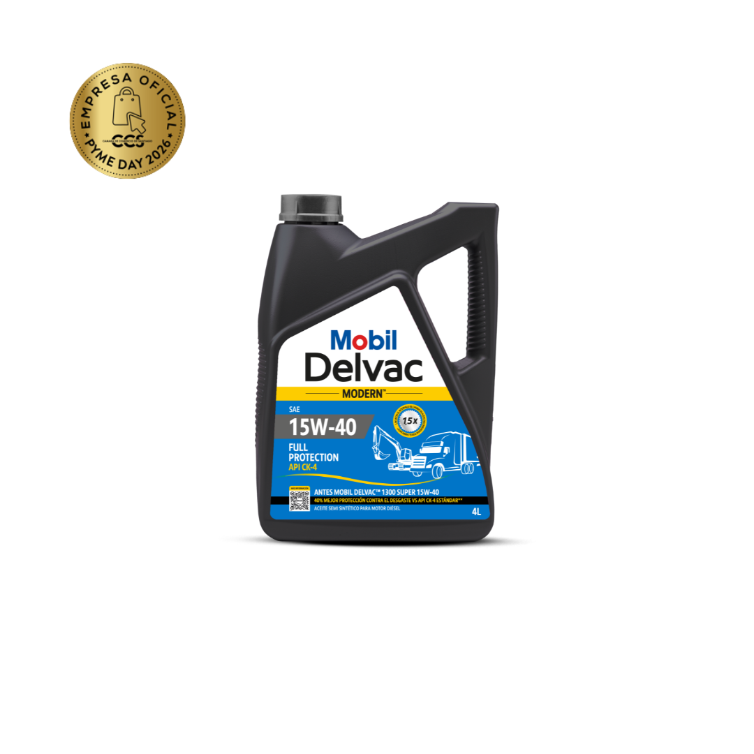 Mobil Delvac Modern 15W-40 Full Prot, 4L (ex Mobil Delvac 1300 Super 15W-40)