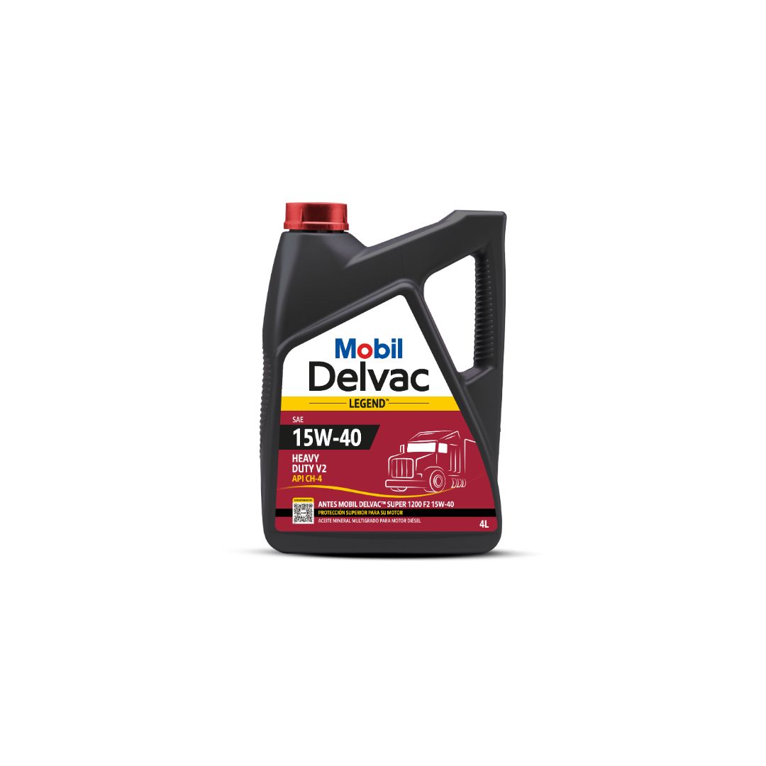 Mobil Delvac Legend 15W-40 Heav Dut V2, 4L (ex Mobil Delvac Super 1200 F2 15W-40)