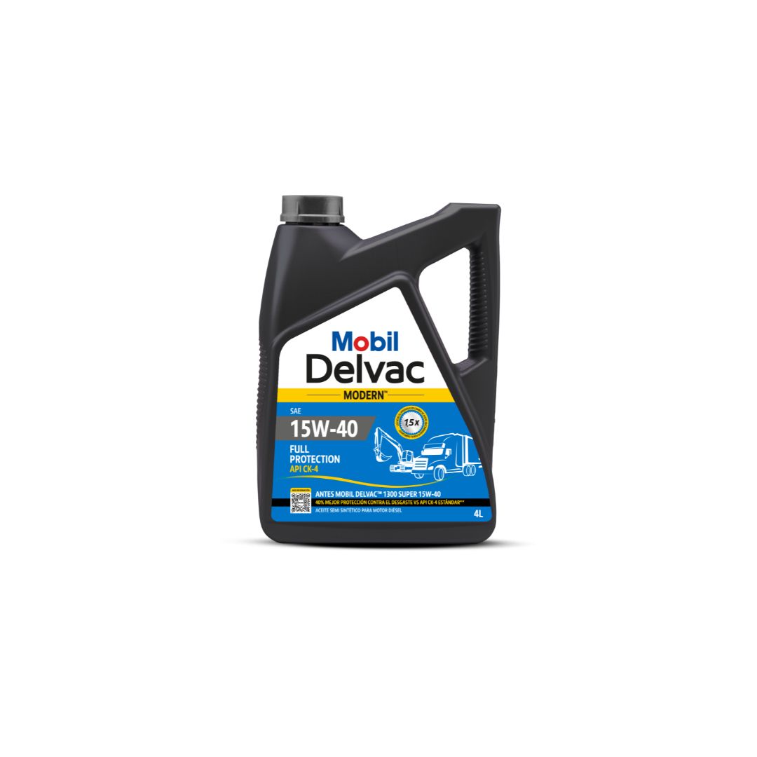 Mobil Delvac Modern 15W-40 Full Prot, 4L (ex Mobil Delvac 1300 Super 15W-40)