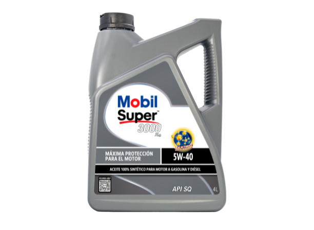 MOBIL SUPER 3000 X4 5W-40, 4LT